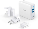 Deals List: Anker Power Bank, PowerCore Slim 10000, Ultra Slim Portable Charger, Compact 10000mAh External Battery, High-Speed PowerIQ Charging Technology for iPhone, Samsung Galaxy and More (USB-C Input Only) 