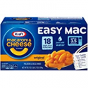 Deals List: Kraft Easy Mac Original Flavor Macaroni and Cheese Meal (18 Pouches)