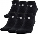 Deals List: 6-Pack Under Armour Unisex Charged Cotton 2.0 No Show Socks