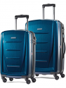Deals List: Samsonite Winfield 2 Hardside Expandable Luggage with Spinner Wheels, Deep Blue, 2-Piece Set (20/24) 