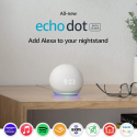 Deals List: All-new Echo Dot (4th Gen) | Smart speaker with clock and Alexa | Glacier White