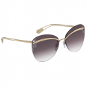 Deals List: Bvlgari Condotti Grey gradient Butterfly Ladies Sunglasses