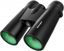 Deals List: 12x42 Powerful Binoculars for Adults with Clear Low Light Vision - Large View Eyepiece Binoculars for Birds Watching Hunting Travel