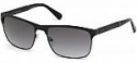 Deals List: Guess Polarized Matte Black Metal brow line Sunglasses