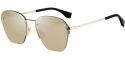 Deals List: Fendi Geometric Rimless Aviator Mens Sunglasses FFM0057S