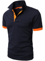 Deals List: H2H Mens Casual Slim Fit Polo T-Shirts Basic Designed of Various Styles 