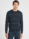 Deals List: Banana Republic Factory Men's Merino Wool Striped Crew-Neck Sweater 