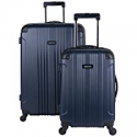 Deals List: Kenneth Cole Reaction Out Of Bounds 2-Piece Lightweight Hardside 4-Wheel Spinner Luggage Set: 20" Carry-On & 28" Checked Suitcase