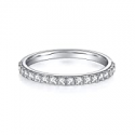 Deals List: Jansme Moissanite Wedding Band Set with VVS DEF Small Sparckly