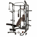 Deals List: Marcy Combo Smith Heavy-Duty Total Body Strength Home and Gym Workout Machine (SM-4008)