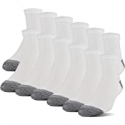 Deals List: 12PK Gildan Mens Polyester Half Cushion Ankle Socks