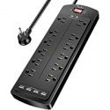 Deals List: Nuetsa Surge Protector with 12 Outlets and 4 USB Ports