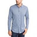 Deals List: Club Room Mens Performance Gingham Check Shirt with Pocket