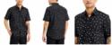 Deals List: Alfani Classic-Fit Abstract Geo-Print Men's Shirt (Deep Black or Navy) 