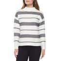 Deals List: Liz Claiborne Mock Neck Long Sleeve Striped Pullover Sweater