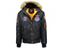 Deals List: Spire by Galaxy Heavyweight MA-1 Hooded Flight Men's Bomber Jacket w/ Patches