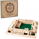 Deals List: AMEROUS 1-4 Players Shut The Box Dice Game