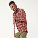 Deals List: Sonoma Goods For Life Mens Flannel Woven Button-Down Shirt