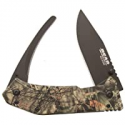 Deals List: Bear N Son Double Blade Guthook Knife Mossy Oak Handle