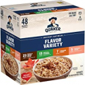 Deals List: Quaker Instant Oatmeal, 4 Flavor Variety Pack, Individual Packets, 48 Count