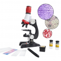 Deals List: AmScope-ETXWJ04 IQCREW 100X-1200X LED Kids Beginner Microscope Toy Set + Slides Preparation Kit
