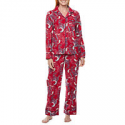 Deals List: Liz Claiborne Flannel Womens Long Sleeve 2-pc Pant Pajama Set