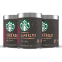 Deals List: Starbucks Premium Instant Coffee — Dark Roast — 100% Arabica — 3 Tins (up to 120 cups total)