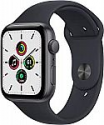 Deals List: Apple Watch SE (GPS, 40mm) - Silver Aluminum Case with Abyss Blue Sport Band