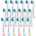 Deals List: 18pcs Replacement Brush Heads Compatible with Oral B Braun Electric Toothbrush, Deep and Precise Cleaning