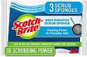 Deals List: Scotch-Brite Non-Scratch Scrub Sponges, For Washing Dishes and Cleaning Kitchen, 3 Scrub Sponges