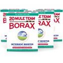 Deals List: 20 Mule Team All Natural Borax Laundry Detergent Booster & Multi-Purpose Household Cleaner, 65 Ounce, 4 Count