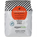 Deals List: AmazonFresh Colombia Whole Bean Coffee, Medium Roast, 32 Ounce