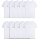 Deals List: 10-Pack Fruit of the Loom Boys Cotton White T Shirt