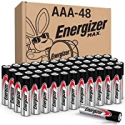Deals List: Energizer AAA Batteries, Max Triple A Battery Alkaline, 48 Count