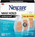 Deals List: Nexcare Max Hold Waterproof Bandages, One Size 60 ct