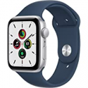 Deals List: Apple Watch SE GPS, 44mm Silver Aluminum Case with Abyss Blue Sport Band 