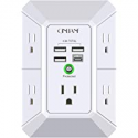 Deals List: Qinlianf 5 Outlet USB Wall Charger w/4 USB Charging Ports