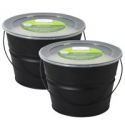 Deals List: Mainstays 30-Ounce, 3-Wick Black Bucket Outside Citronella Candle (2 Pack)