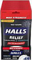 Deals List: Halls Relief Max Strength Extra Strong Menthol Throat Drops, 12 Packs of 30 Drops
