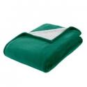Deals List: Home Decorators Collection Plush Green Fir Sherpa Throw Blanket