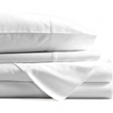 Deals List: Pure Egyptian King Size Cotton Bed Sheets Set (King, 1000 Thread Count) White Bedding and Pillow Cases (4 Pc)