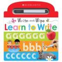 Deals List: Learn to Write Scholastic Early Learners: Write and Wipe Board Book