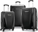 Deals List: Samsonite Winfield 3 DLX Hardside Expandable Luggage with Spinners, Black, 3-Piece Set (20/25/28)