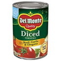 Deals List: Del Monte Canned Diced Tomatoes, 14.5 Ounce (Pack of 12)