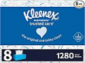 Deals List: Kleenex Expressions Trusted Care Facial Tissues, 8 Boxes, 160 Tissues per Box, 2-Ply (1280 Total Tissues)