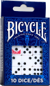 Deals List: Bicycle Dice, 10 Count (Six Sided, 16 mm)