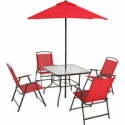 Deals List: Mainstays Albany Lane 6-Piece Outdoor Patio Dining Set