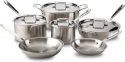Deals List: All-Clad D5 Brushed Stainless Steel 10-Pc. Cookware Set 