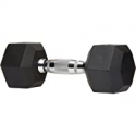 Deals List: Amazon Basics Rubber Encased Hex Dumbbell Hand Weight 45lbs 