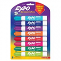 Deals List: EXPO Dry Erase Markers Chisel Tip Vibrant Colors 8-Pack
